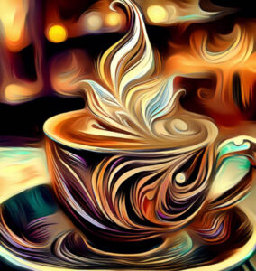 coffee digital art
