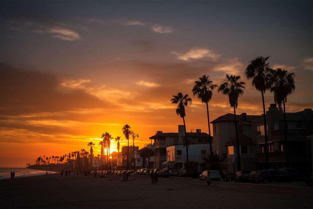 Best Places to Watch a Sunset in Venice Beach, CA – While Baked